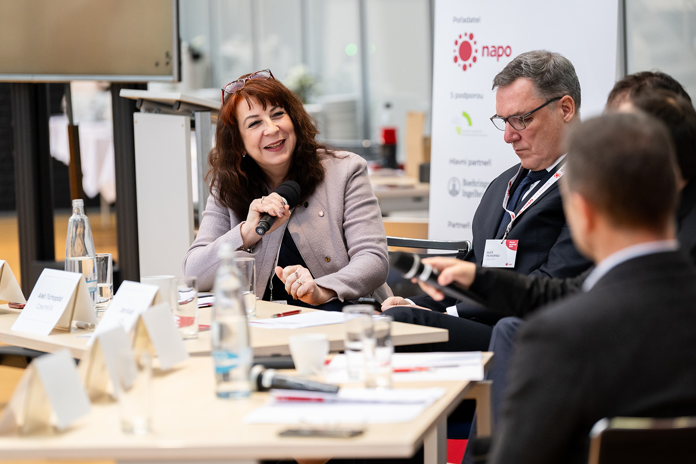 Tématy konference Fórum pacientů 2024 bylo zapojení pacientů do vedení zdravotních pojišťoven, cesta pacienta a kvalita zdravotních služeb.